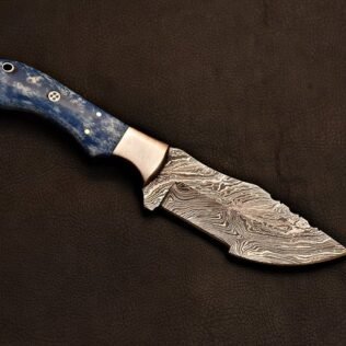 Handmade Damascus Steel Tracker Knife
