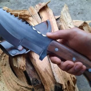 Handmade Damascus Steel Tracker Knife – Every day Carry Knife