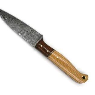 Paring Knife Chef Knife Damascus Steel Blade 4oz 4″Blade 8.5″ Long
