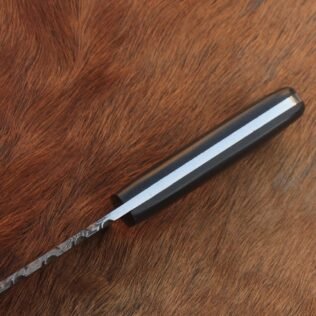 Handmade Bush craft Damascus Knife – Hunting, Camping, Survival,EDC, Hiking