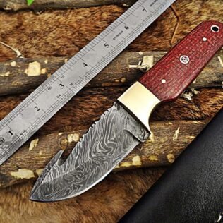 Handmade top quality skinner knife, Damascus steel knife, Gift for men, Stunning gift, Antique gift, Birthday gift, Christmas gift