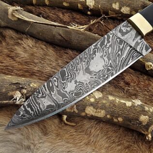 Handmade Damascus steel chef knife, Gift for her, Personalized gift, Gift for him, Gift for boyfriend, Christmas gift, New Year Gift