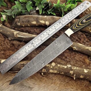 Handmade Top quality Damascus steel knife, Gift for him, Birthday gift, Chef knife, Anniversary gift, Christmas gift, New Year Gift