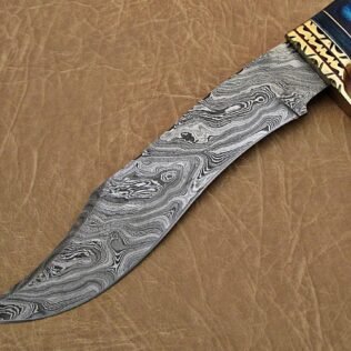 Handmade damascus steel knife, Hunting knife, Christmas gift, Gift for men, Antique gift, Birthday gift, Personalized gift, New year gift