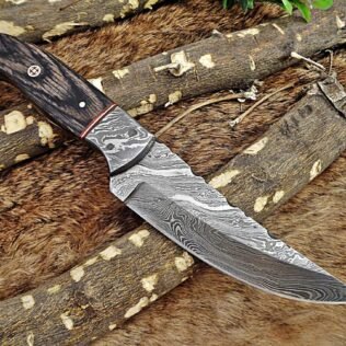 Handmade High quality Damascus steel Skinner knife, Gift for him, Gift for her, Handmade gift, Boyfriend gift, New year Gift, Christmas Gift