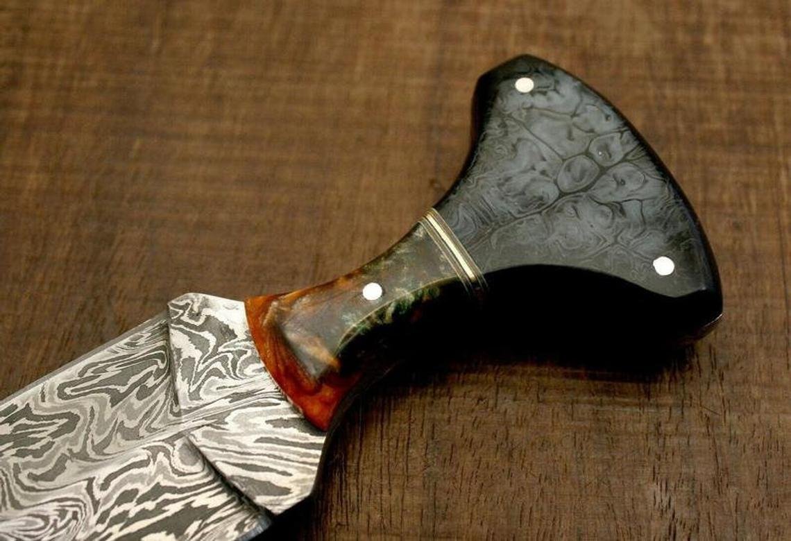 The Custom Handmade Damascus Steel boot Dagger,Dagger Knife - Image 3