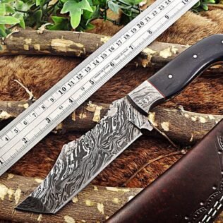 Handmade damascus steel skinner knife, Christmas gift, Anniversary gift, Birthday gift, Gift for him, Knife as gift, New year gift