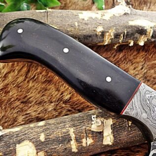 Handmade damascus steel skinner knife, Christmas gift, Anniversary gift, Birthday gift, Gift for him, Knife as gift, New year gift