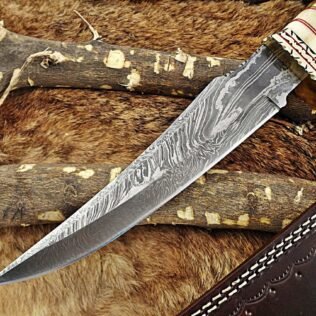 Handmade damascus steel knife, Hunting knife, Housewarming gift, Gift for men, Antique gift, Birthday gift, Christmas gift, New year gift