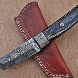 Handmade Damascus steel Skinner knife, Gift For boyfriend, Housewarming gift, Gift for him, Gift for her, Christmas gift, New Year Gift