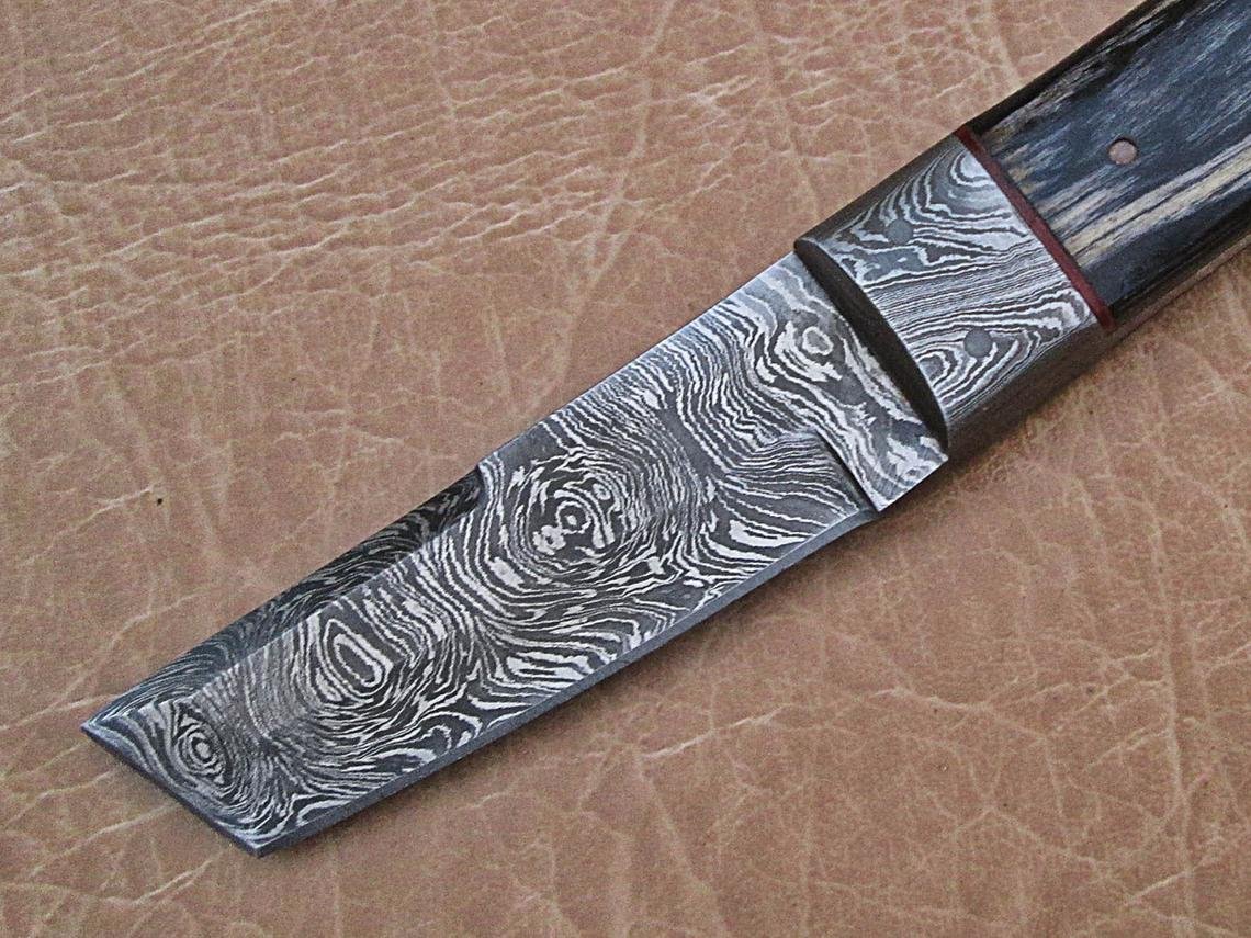 Handmade Damascus steel Skinner knife, Gift For boyfriend, Housewarming gift, Gift for him, Gift for her, Christmas gift, New Year Gift - Image 4