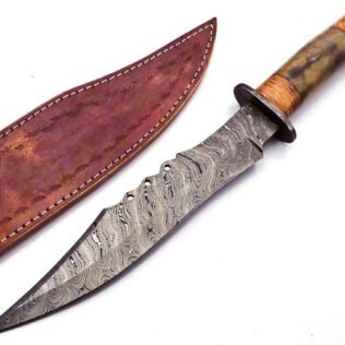 custom handmade knife damascus knife steel chef knife hunting knife bowi knife anniversary Gift