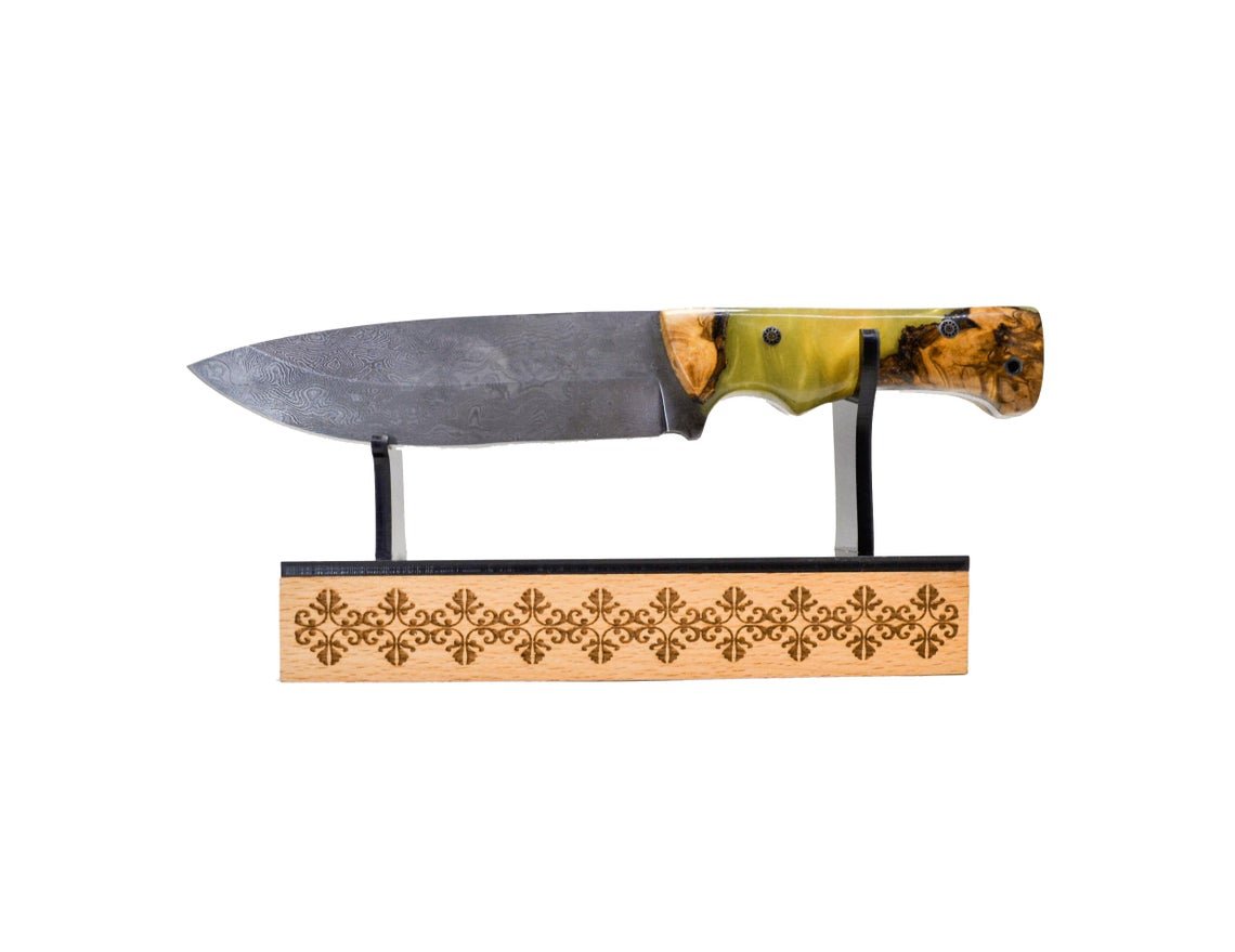 Handmade professional Hunters knife, 100 Percent original Damascus steel - Image 2