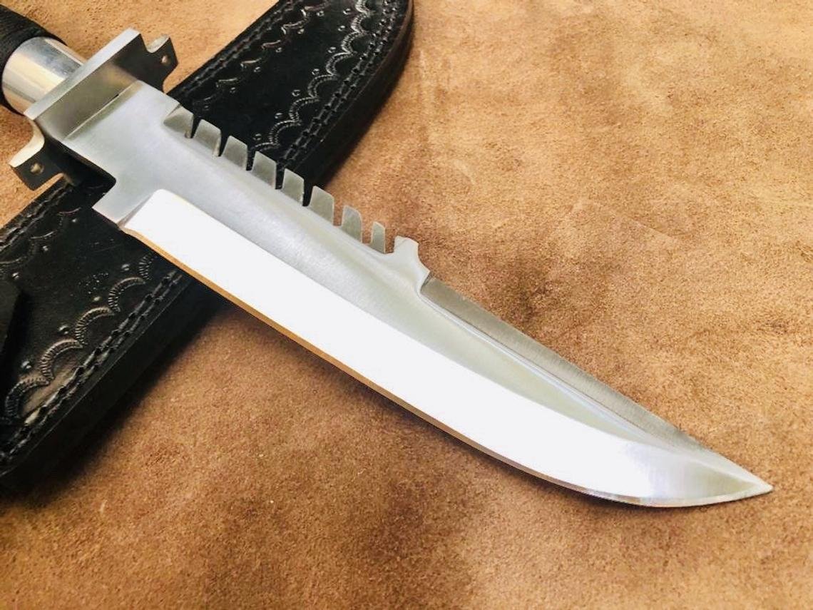 Commando knife | Custom handmade D2 steel Commando hunting knife | Commando’s Replica - Image 5