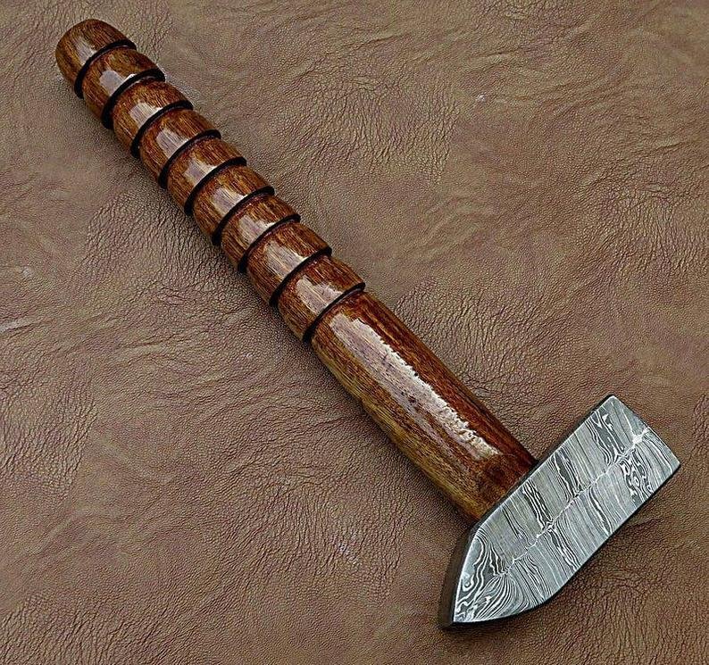 DAMASCUS steel Stunning Hammer - Image 6