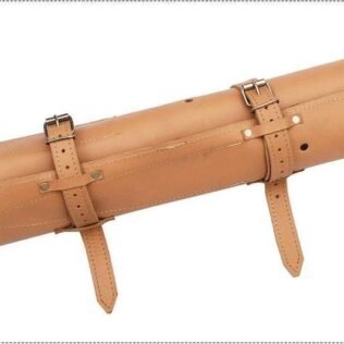 Set of 8 Custom Made Damascus Steel Chef Knifes Set with Colored Bone & Bull Horn Handle